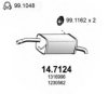 FORD 1207460 End Silencer